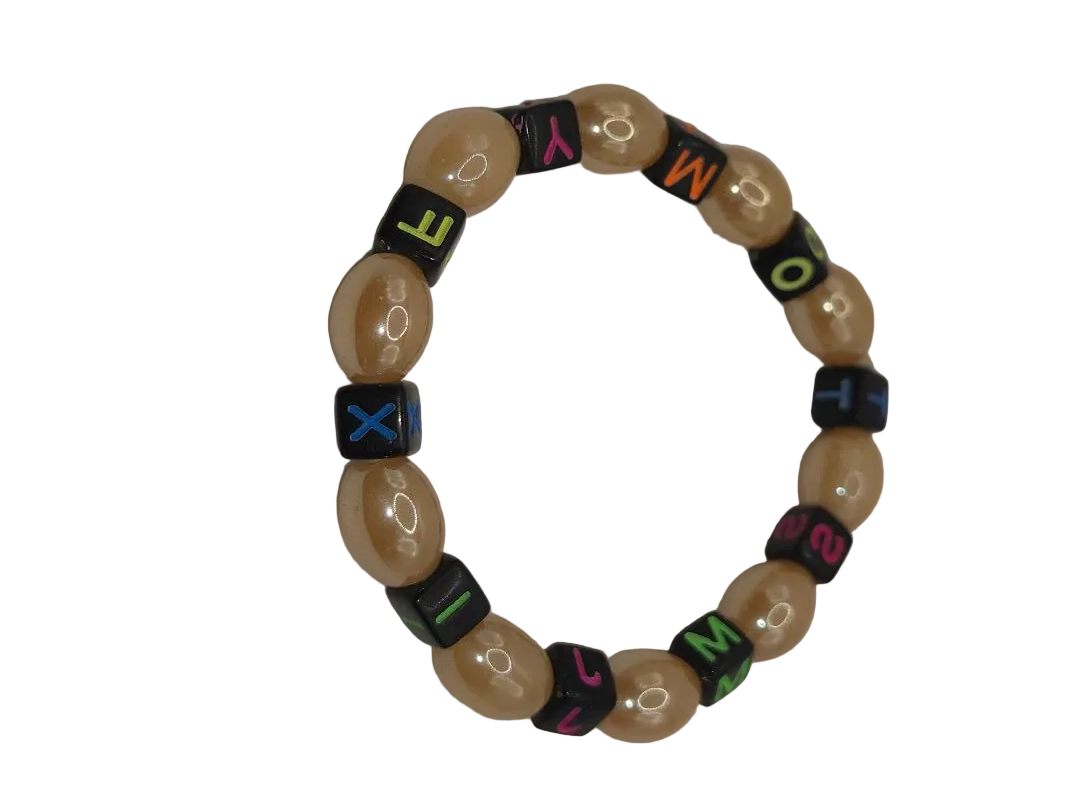 Alphabet Pop Bracelet
