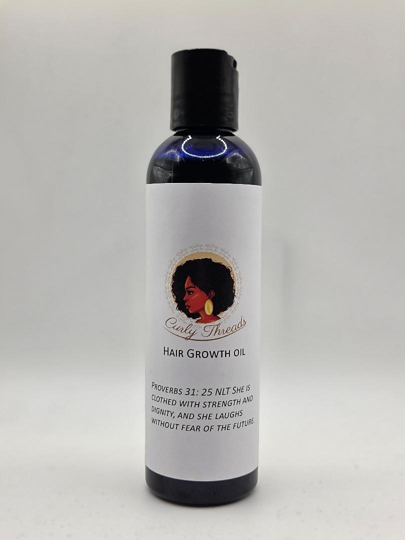 Curly Threads Hair Growth Oil - 4oz
